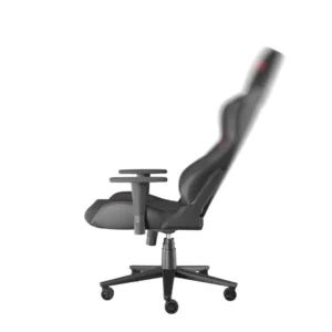 Scaun gaming Genesis Nitro 550 G2, material Synthetic PU + Textil, reglabil pe inaltime, greutate maxima suportata 150 kg, inaltime scaun reglabil 46.5 - 53.5 cm, spatar ajustabil 150°, dimensiuni roti 60mm, negru