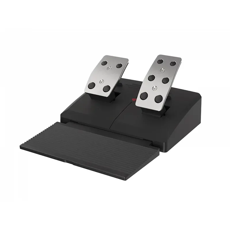 Volan Genesis cu fir Seaborg 400, interfata USB, 15 butoane, rotatie 900°, lungime cablu 200cm, compatibil cu Microsoft XBOX 360, XBOX One, Microsoft XBOX Series S, Microsoft XBOX Series X, Nintendo Switch, PC. Sony PlayStation 3, Sony PlayStation 4, negru/gri