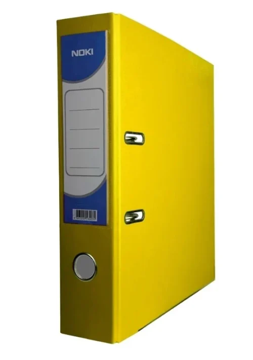 BIBLIORAFT PLASTIFIAT 7.5CM GALBEN NOKI