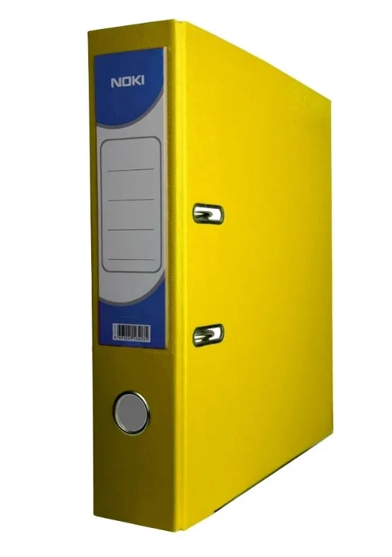 BIBLIORAFT PLASTIFIAT 7.5CM GALBEN NOKI