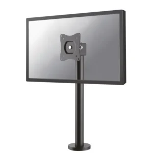 NS-DPOS100BLACK_01 Suport monitor de birou Neomounts NS-DPOS100BLACK; pentru display-uri cu diagonale 10"-32", sistem de prindere VESA 75x75~100x100, greutate maxima suportata 15kg, tilt +45°, -15°, swivel +360°, rotate +360°; culoare negru. Garantie 5 ani