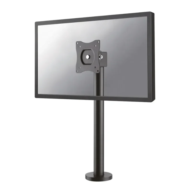 NS-DPOS100BLACK_01 Suport monitor de birou Neomounts NS-DPOS100BLACK; pentru display-uri cu diagonale 10"-32", sistem de prindere VESA 75x75~100x100, greutate maxima suportata 15kg, tilt +45°, -15°, swivel +360°, rotate +360°; culoare negru. Garantie 5 ani