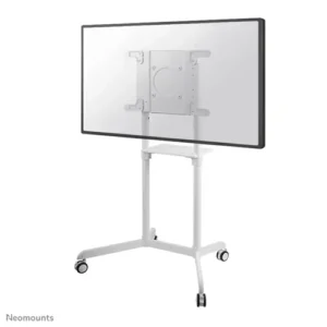 NS-M1250WHITE_01 Stand mobil de podea, Neomounts by Newstar NS-M1250WHITE, 37"-70", VESA max. 600x400, suporta pana la 70kg, inclinatie 5°, rotatie 90°, alb