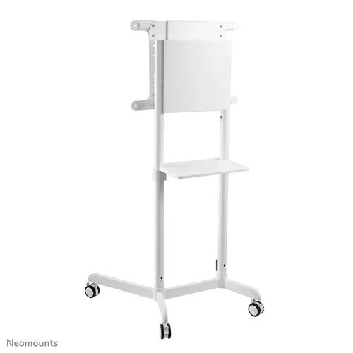 NS-M1250WHITE_03 Stand mobil de podea, Neomounts by Newstar NS-M1250WHITE, 37"-70", VESA max. 600x400, suporta pana la 70kg, inclinatie 5°, rotatie 90°, alb