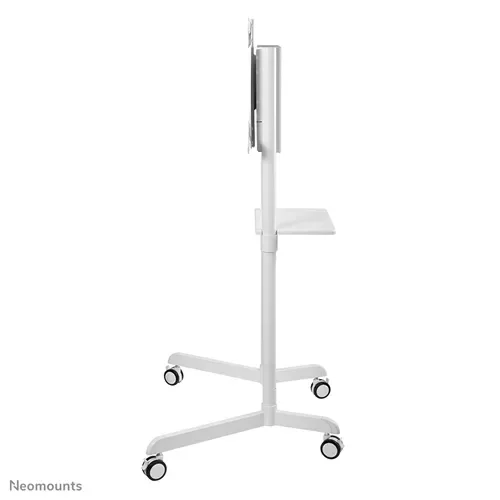 NS-M1250WHITE_04 Stand mobil de podea, Neomounts by Newstar NS-M1250WHITE, 37"-70", VESA max. 600x400, suporta pana la 70kg, inclinatie 5°, rotatie 90°, alb