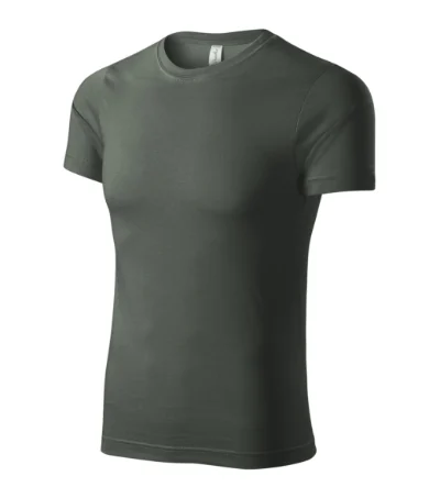 Tricou unisex PAINT P73 - gri ardezie