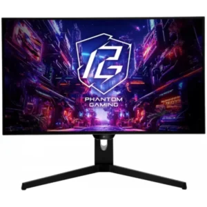 Monitor Commercial ASROCK PGO27QFS PHANTOM GAMING, 27", 2560 x 1440 pixeli, Black, 2 ani Garantie