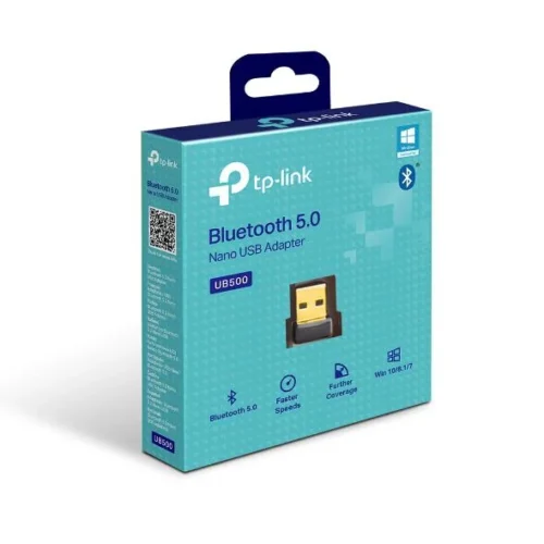 TP-LINK Adaptor USB Nano Bluetooth 5.0,  Bluetooth 5.0, compatibilă cu Bluetooth V4.0/3.0/2.1/2.0/1.1, Windows 11/10/8.1/7.
