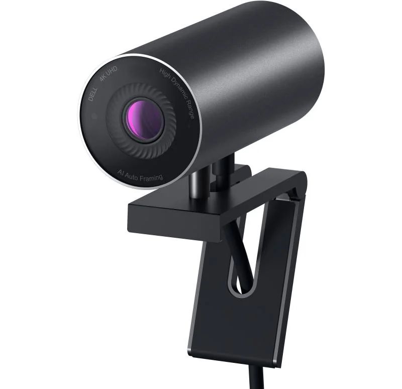 Dell Webcam 4K WB7022, Connectivity Technology: Wired, Camera: Color, Optical Sensor Type: Sony STARVIS™ CMOS 8.3 MP, Focus Adjustment: Automatic, Frame Rate (max): 4K UHD / 30 FPS, Full HD / 60 FPS, HD / 60 FPS, Field of View: 65, 78, 90 Degrees, Digital Zoom: 5, Audio: No microphone, Interfaces