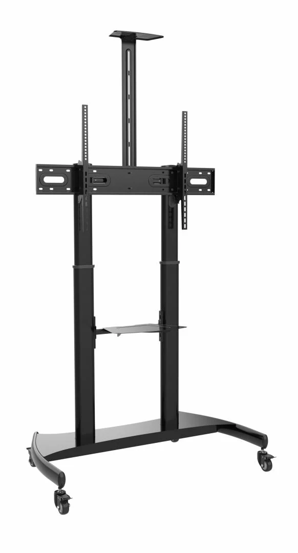 RESIG0000026460_01 Stand TV mobil Serioux TV610TW 60"-100", dimensiuni: 1220x710x2045~ 2365mm, compatibilitate dimensiune ecran: 60"-100", compatibilitate VESA: 400x400, 600x400, 800x400, 800x600, 900x600, 1000x600, Greutate maximă suportata: 100 kg, interval de înclinare: +5°~-10°, interval de înălțime: 1365~1685mm