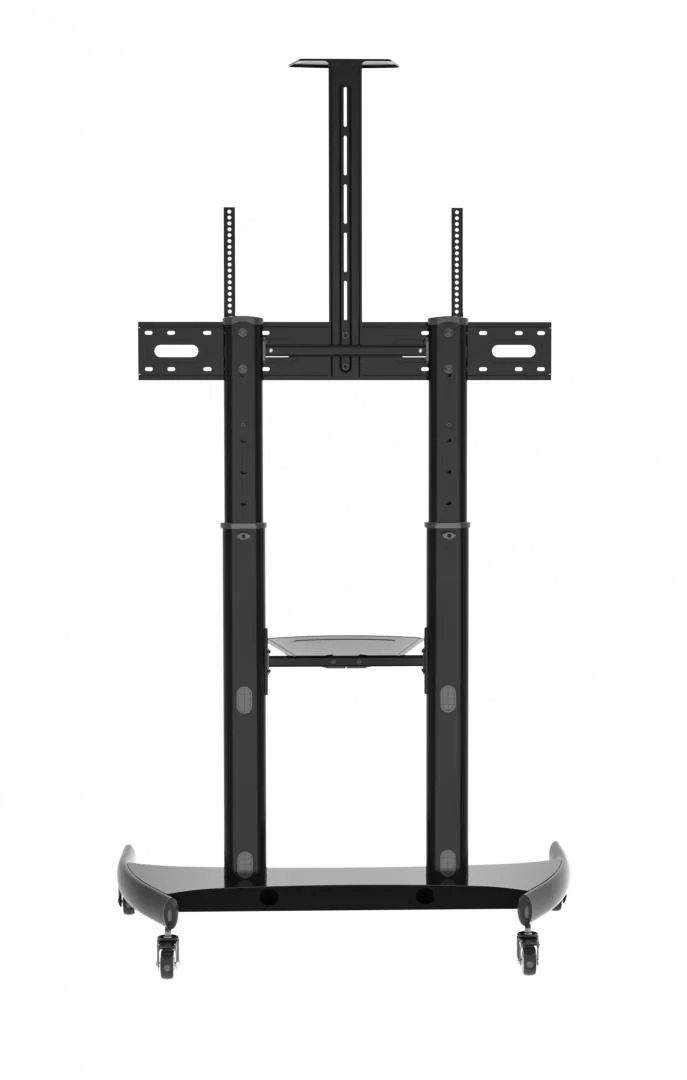 RESIG0000026460_04 Stand TV mobil Serioux TV610TW 60"-100", dimensiuni: 1220x710x2045~ 2365mm, compatibilitate dimensiune ecran: 60"-100", compatibilitate VESA: 400x400, 600x400, 800x400, 800x600, 900x600, 1000x600, Greutate maximă suportata: 100 kg, interval de înclinare: +5°~-10°, interval de înălțime: 1365~1685mm