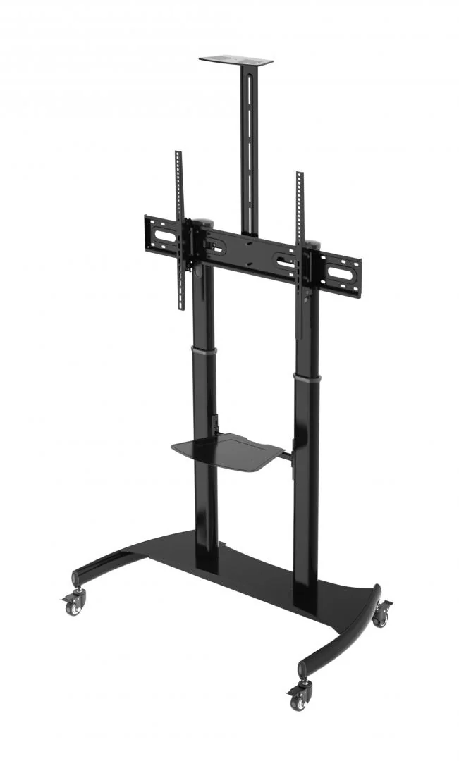 RESIG0000026460_05 Stand TV mobil Serioux TV610TW 60"-100", dimensiuni: 1220x710x2045~ 2365mm, compatibilitate dimensiune ecran: 60"-100", compatibilitate VESA: 400x400, 600x400, 800x400, 800x600, 900x600, 1000x600, Greutate maximă suportata: 100 kg, interval de înclinare: +5°~-10°, interval de înălțime: 1365~1685mm