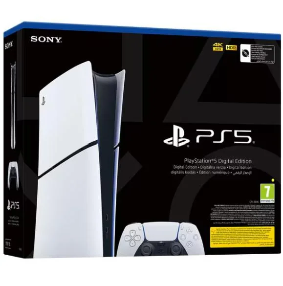 Sony PS5 Slim Digital Edition 1TB White