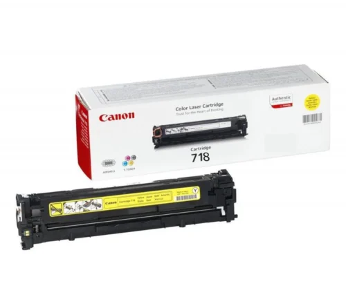 RESIG0000029881_01 Toner Canon CRG718Y, yellow, capacitate 2900 pagini, pentru LBP-7200Cdn