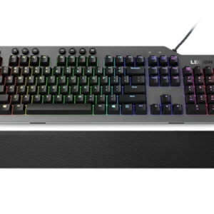 Tastatura gaming mecanica Lenovo Legion K500, iluminare RGB, switch Red, taste multimedia, Iron Grey