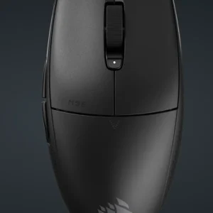 Mouse Gaming CORSAIR M55 WIRELESS, Optical, autonomie baterie 2.4GHz pana la 185 ore bluetooth pana la 400 de ore, DPI 24K, lungime cablu 1.8m