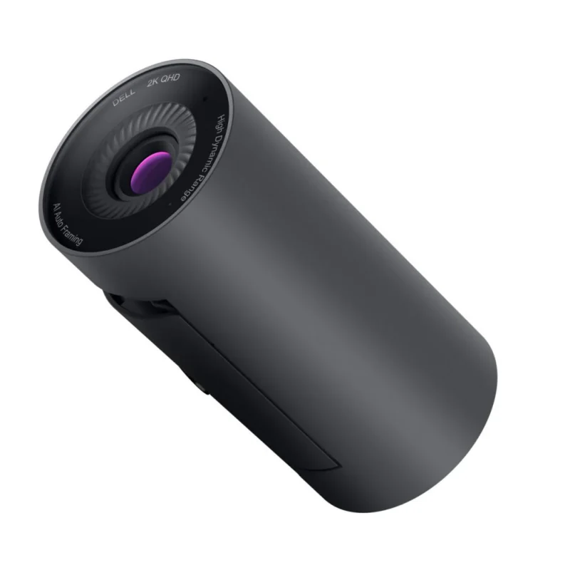 Dell Pro Webcam – WB5023, RESOLUTION / FPS: 2K QHD / 24, 30 fps, Full HD / 24, 30, 60 fps, HD / 24, 30, 60 fps, SENSOR BRAND: Sony STARVIS™, FIELD OF VIEW (FOV): 65, 78 degree, HD DIGITAL ZOOM: Up to 4X, AUTOFOCUS: Yes, AUTO-LIGHT CORRECTION: Advanced Digital Overlap (DOL) HDR1, Video Noise