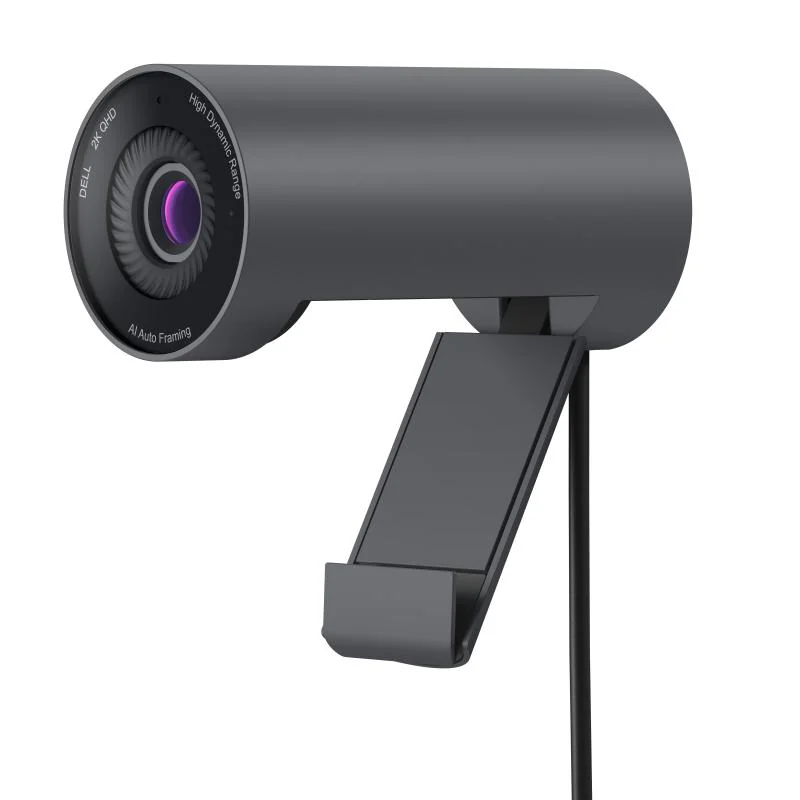 Dell Pro Webcam – WB5023, RESOLUTION / FPS: 2K QHD / 24, 30 fps, Full HD / 24, 30, 60 fps, HD / 24, 30, 60 fps, SENSOR BRAND: Sony STARVIS™, FIELD OF VIEW (FOV): 65, 78 degree, HD DIGITAL ZOOM: Up to 4X, AUTOFOCUS: Yes, AUTO-LIGHT CORRECTION: Advanced Digital Overlap (DOL) HDR1, Video Noise
