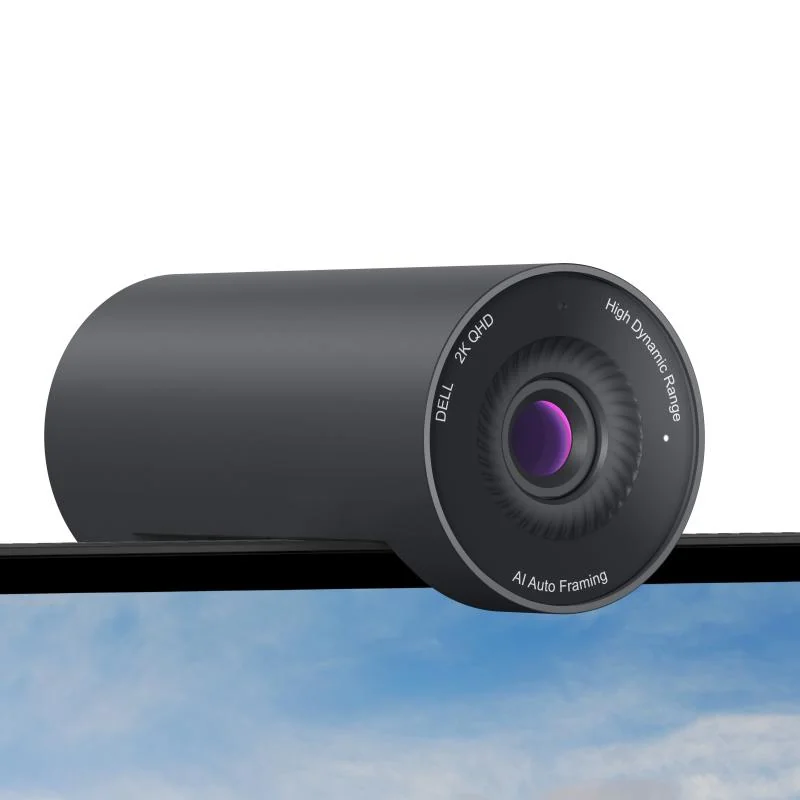 Dell Pro Webcam – WB5023, RESOLUTION / FPS: 2K QHD / 24, 30 fps, Full HD / 24, 30, 60 fps, HD / 24, 30, 60 fps, SENSOR BRAND: Sony STARVIS™, FIELD OF VIEW (FOV): 65, 78 degree, HD DIGITAL ZOOM: Up to 4X, AUTOFOCUS: Yes, AUTO-LIGHT CORRECTION: Advanced Digital Overlap (DOL) HDR1, Video Noise