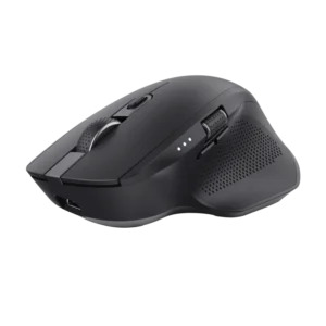 Mouse Trust Ozaa+, wireless RF 2.4GHz, bluetooth, conectivitate USB 1.1, 2.0, 3.0, rezolutie maxima 3200 DPI, negru
