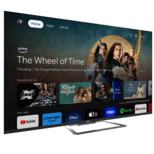 RESIG0000030318_03 QLED TV HORIZON 4K-GTV 43HQ8590U/D, 43" QLED, 4K Ultra HD (2160p), Dolby Vision HDR / HDR10 / HLG, Digital TV-Tuner DVB- S2/T2/C, CME 800Hz, Googlecast + Google Assistant + BT, Contrast 3000:1, 350 cd/m2,1x LAN (RJ45), 1x CI+, 4x HDMI (v2.0), 2x USB v(2.0), 1x USB (v3.0),1x AV IN(Mini), 1x AUX, 1x