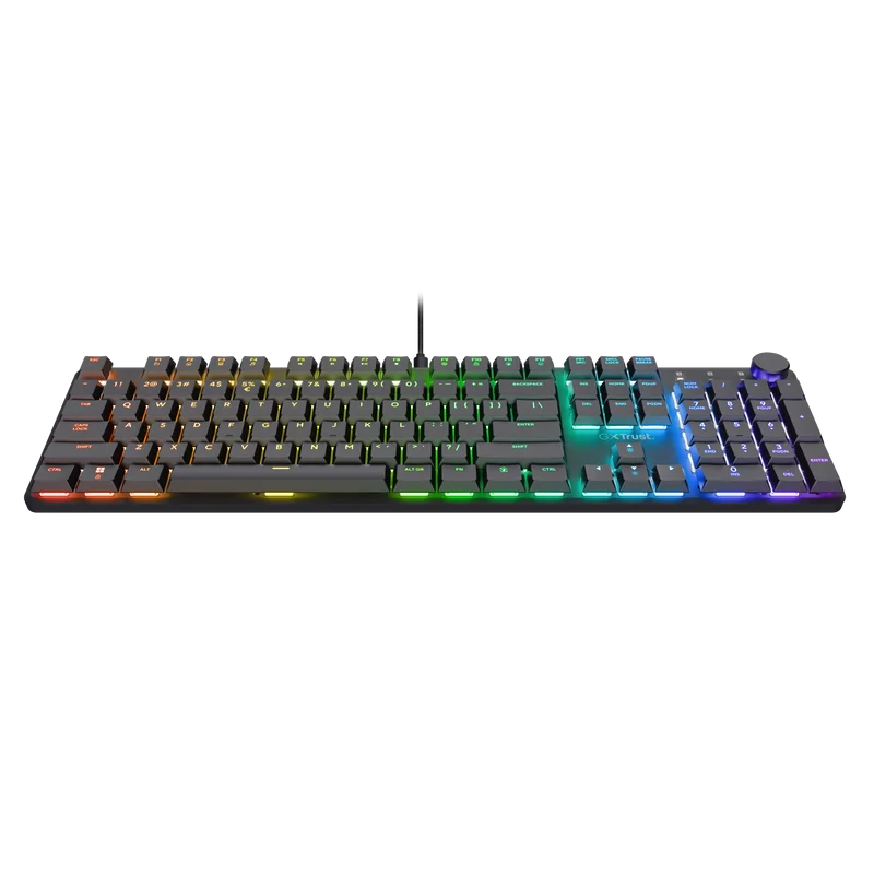 RESIG0000030452_02 Tastatura mecanica Trust GXT 866 Torix cu fir, swtich linear, 104 butoane, full RGB, butoane programabile, tipuri de jocuri FPS, MMO, MOBA, RPG, RTS, negru