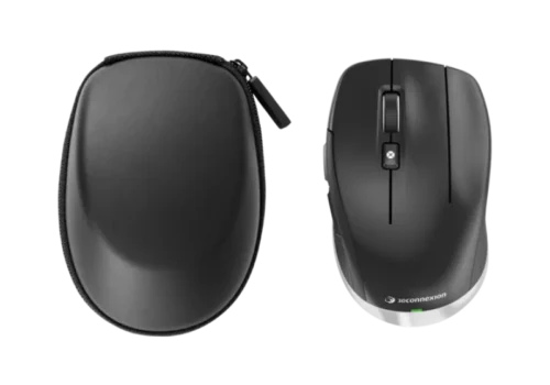 RESIG0000030454_01 3Dconnexion CadMouse Compact. Form factor: Right-hand. Movement detection technology: Optical, Device interface: RF Wireless + Bluetooth + USB Type-C, Movement resolution: 7200 DPI, Buttons type: Pressed buttons, Buttons quantity: 7, Scroll type: Wheel. Power source: Batteries/Cable. Product