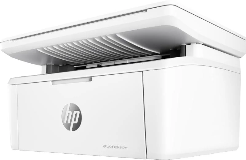 Multifunctional laser HP LaserJet MFP M140w, Format A4. Laser, Mono, Functii:Imprimare, Scanare, Copiere, Viteza printare: 21ppm, Volum recomandatlunar: 100-1000 pagini, max. 8000 pagini, rezolutie: 600 x 600 dpi,Limbaje printare: PCLm/PCLmS; URF; PWG, Interfata: USB, WI-FI, Procesor:500 MHz