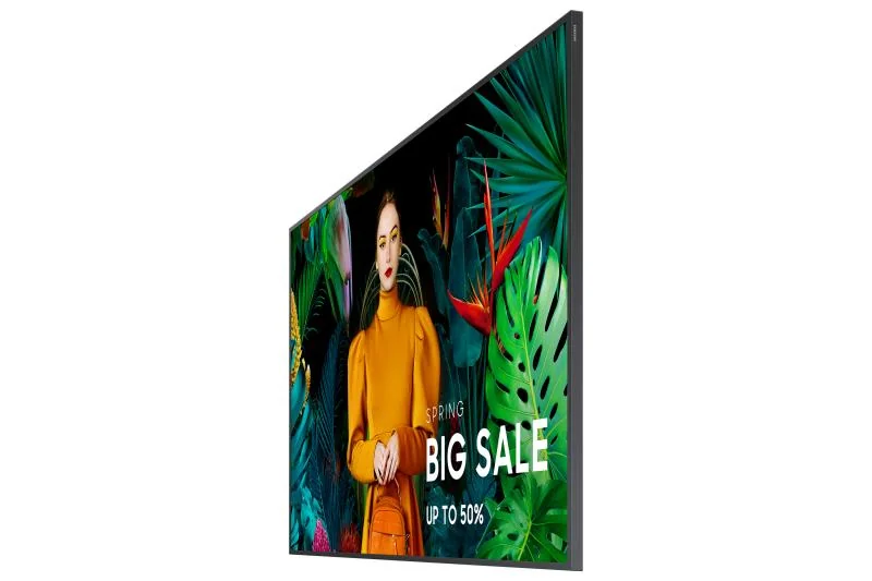 Monitor signage SAMSUNG QB43C, 43", 350nit, 16/7, UHD, panel VA, 8ms, contrast static 4000:1, mătuire 2%, Tizen 7.0, MagicINFO S10, CPU A72*4, stocare 8GB. Symmetric design, center IR, temperature sensor, Workspace (Microsoft365/VMWare/RDP), auto source switching & recovery, Dicom simulation mode