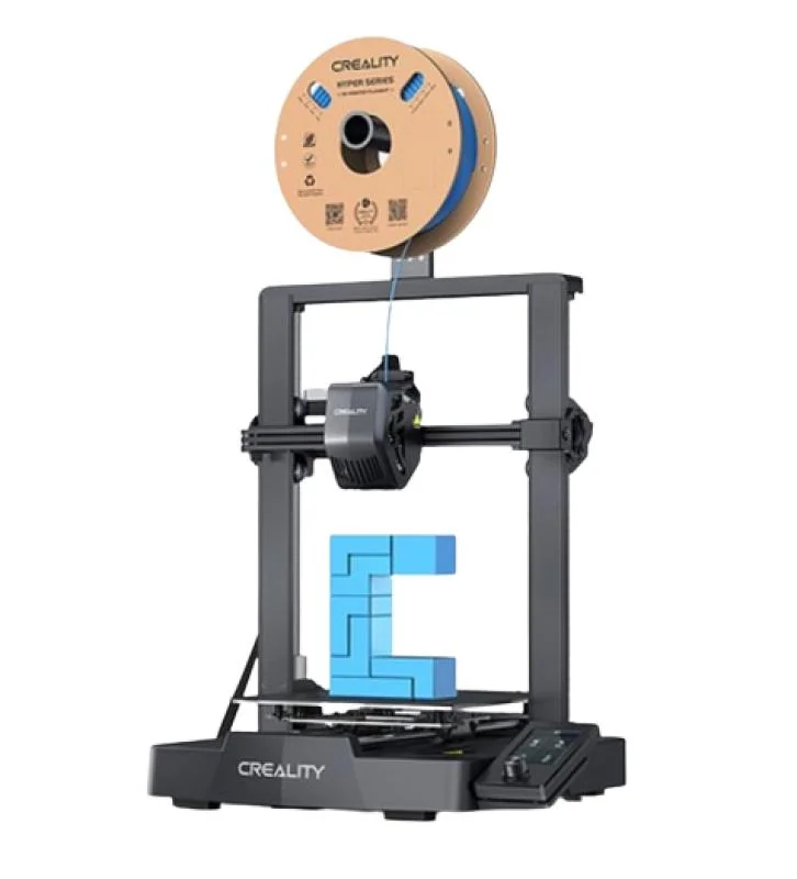 Imprimanta 3D Creality ENDER-3 V3 SE, Precizie +/-0.1mm, Diametru filament: 1.75mm, tip filament compatibil:PLA/PETG/TPU, temperatura duza:260 C, duza: :0.4mm, Format: STL/OBJ/AMF,Viteza printare max: 250mm/s, Display 3.2" (fara touch) Dimensiuni printare: 220*220*250mm, dimensiuni