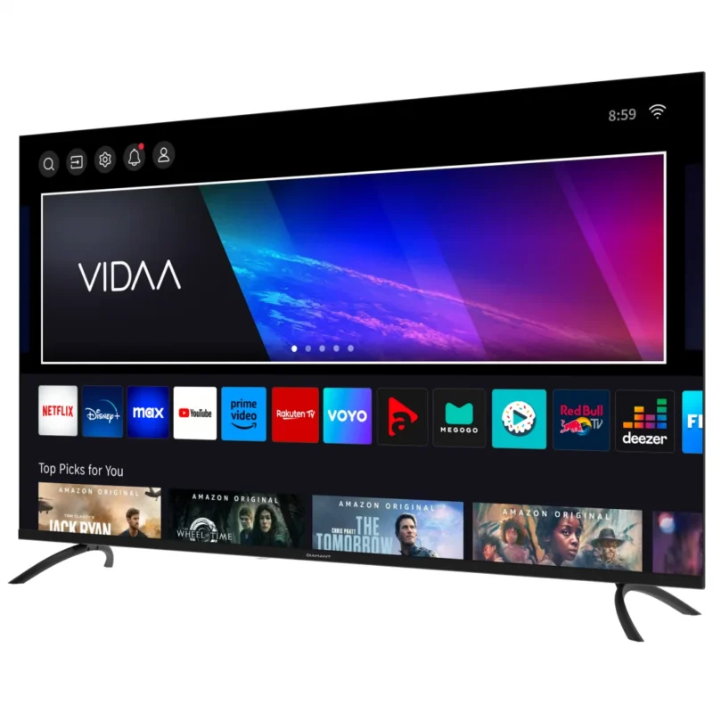 LED TV DIAMANT SMART 50HL5530U/C, 50" D-LED, 4K UHD, CME 400Hz, DVB- S2/T2/C, Contrast 5000:1, 350 cd/m², 1xCI+, 3xHDMI (v2.0), 2xUSB (v2.0) + 1x USB (v3.0), 1x AV IN(Mini), 1x AUX, 1x Optic, USB Player (AVI, MKV, H.265/HEVC, JPEG, MP3, MP4, 3GP, ASF, WMV, VOB, DAT),VESA 200 x 200 mm, M6, Twin-Foot