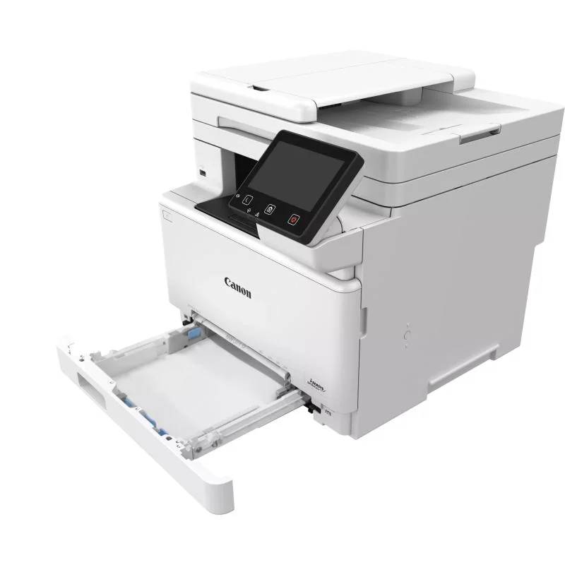 Multifunctional color Canon i-SENSYS MF664Cdw, Tehnologie: Laser, Format: A4, Functii: Print, copy, scan, Viteza printare max: 25ppm, Rezolutie 600x600dpi, max 1,200 × 1,200 dpi, Limbaje printare: UFR II, PCL 6, Duplex, copiere: viteza: 25ppm, Rezolutie: 600 × 600 dpi, zoom: 25 - 400%, Scanare