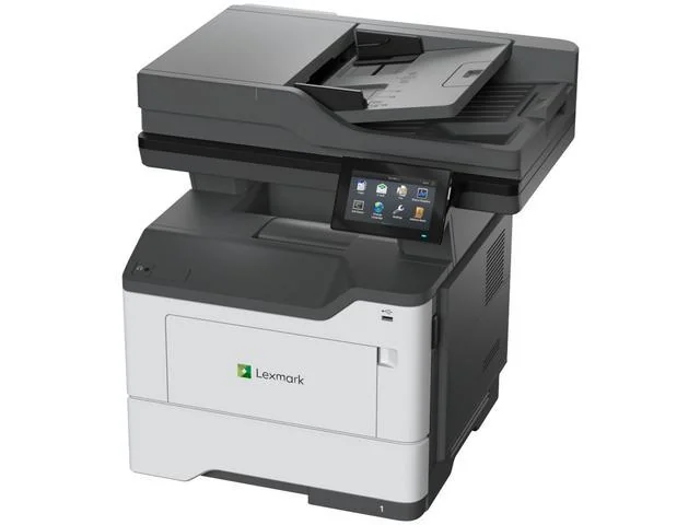 Multifunctional laser monocrom Lexmark MX532adwe, A4,  Imprimare/Scanare/Copiere/fax analog,Grup de lucru mediu, Ecran tactil color Lexmark e-Task de 4,3 inchi (10,9 cm), Alimentator multifuncţional de 100 de coli, Tavă de ieşire de 250 de coli, Unitate duplex integrată, Tavă integrat de 550 coli