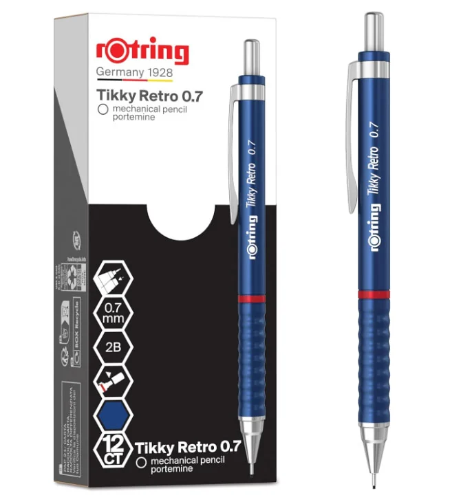 CREION MECANIC 0.7MM TIKKY 3 ALBASTRU RETRO ROTRING