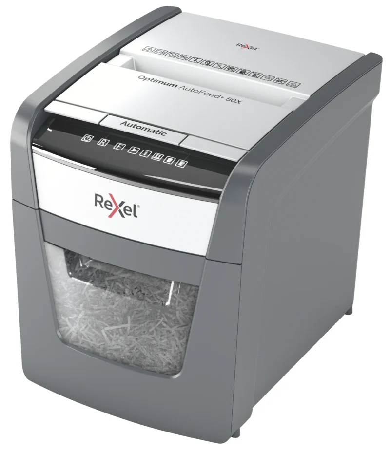 DISTRUGATOR DOC AUTOMAT OPTIMUM 50X CROSS-CUT REXEL DISTRUGATOR DOC AUTOMAT OPTIMUM 50X CROSS-CUT REXEL