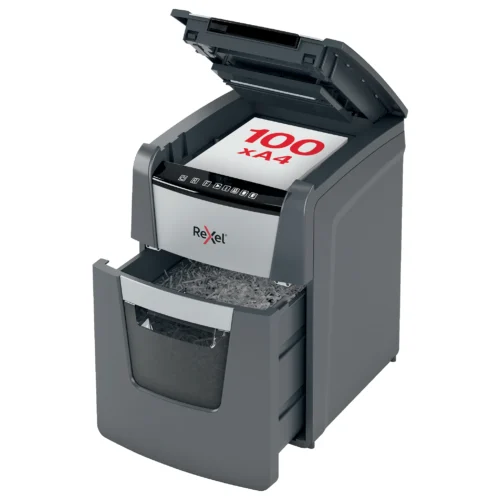 DISTRUGATOR AUTOMAT OPTIMUM 100X P4 CROSS CUT 100 COLI REXEL DISTRUGATOR AUTOMAT OPTIMUM 100X P4 CROSS CUT 100 COLI REXEL