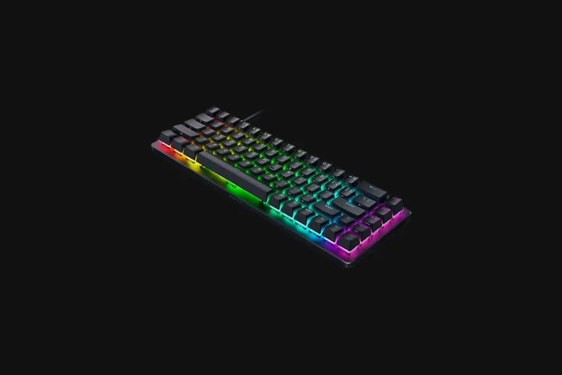 Tastatura Mecanica Gaming Razer Huntsman V3 HE Magnetic Mini 65% 8KHz, RGB, USB, Negru
