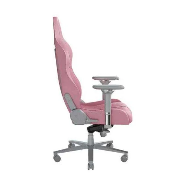 Scaun Razer Enki, manevrate manuala, material plastic - textil, material structura metal, greutate maxima suportata 136kg, roz