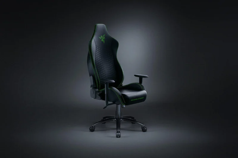 Razer Iskur X - Green XL - Gaming Chair With Built In Lumbar Support