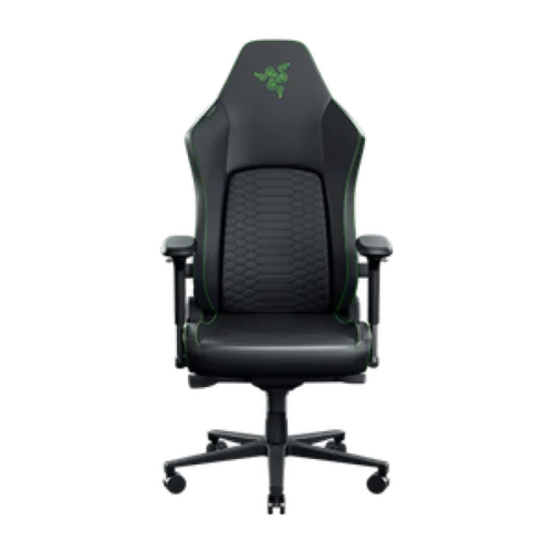 RZ38-04260100-R3G1_01 Scaun Razer Soma Chroma, iluminare Razer Chroma RGB, conectivitate Razer HyperSpeed Wireless (2.4 GHz), Bluetooth® LE, tip spuma spumă turnată PU, suport lombar integrat, tetieră reglabilă, cotiere 2D, clasa de ridicare pe gaz 4, negru