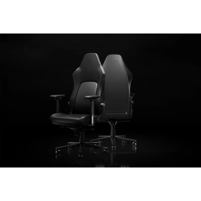 Scaun Razer Iskur V2 NewGen, tip spuma spumă turnată PU, suport lombar integrat, tetieră reglabilă, cotiere 2D, clasa de ridicare pe gaz 4, negru