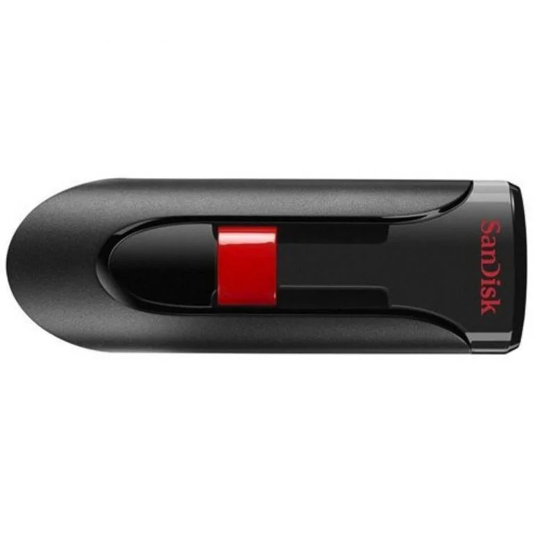 Memorie USB SanDisk Cruzer Glide 64 GB, USB 2.0, Negru