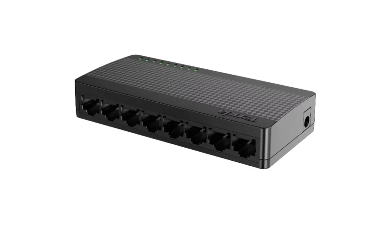 TENDA 8P-Gigabit Unmanaged Desktop Switch SG108M, Standarde retea: EEE802.3, IEEE802.3u, IEEE802.3x, IEEE802.3ab, Interfata: 8*10/100/1000Base-T Ethernet ports, Dimensiuni: 142.0*90.0*23.0mm(L*W*H), Material: Plastic, Capacitate switch: 16 Gbps, Packet forwarding rate: 11.9 Mpps.