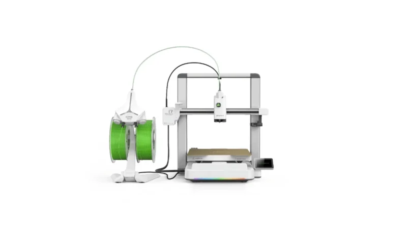 CREALITY SPARKX I7 AUTOFILL COMBO 3D Printer, Tehnologie FDM, Auto filament load and refill, Viteza printare: 500mm/s, Auto-leveling, zgomot redus, Schimbare automata filament dupa epuizarea unei role in timpul printarii, Volum printare: 260×260×255mm, Monitorizare AI, camera video integrata