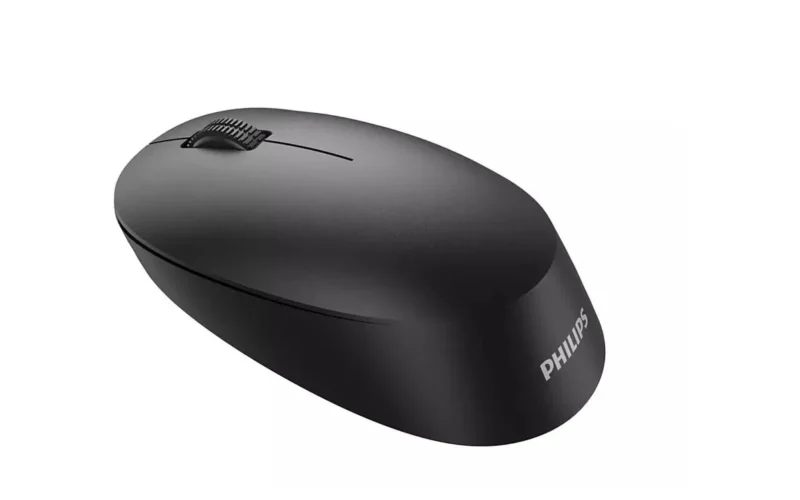 Mouse Wireless Philips SPK7307B/00, 1600 dpi, Negru