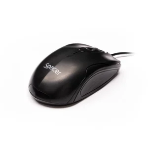 Mouse SPACER SPMO-M11, Sub 1000 dpi, Negru