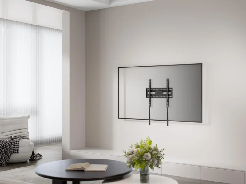 Suport perete TV Serioux 32-75" Fix 75kg Profil 24mm, Produsul este alcatuit din: Placă de perete, Brațe / șine verticale de montaj, Sistem de agățare și blocare, Set de accesorii pentru montaj, Material: Otel, Finisarea suprafeței: vopsea electrostatica, Dimensiune ecran: 32"-75" Compatibilitate