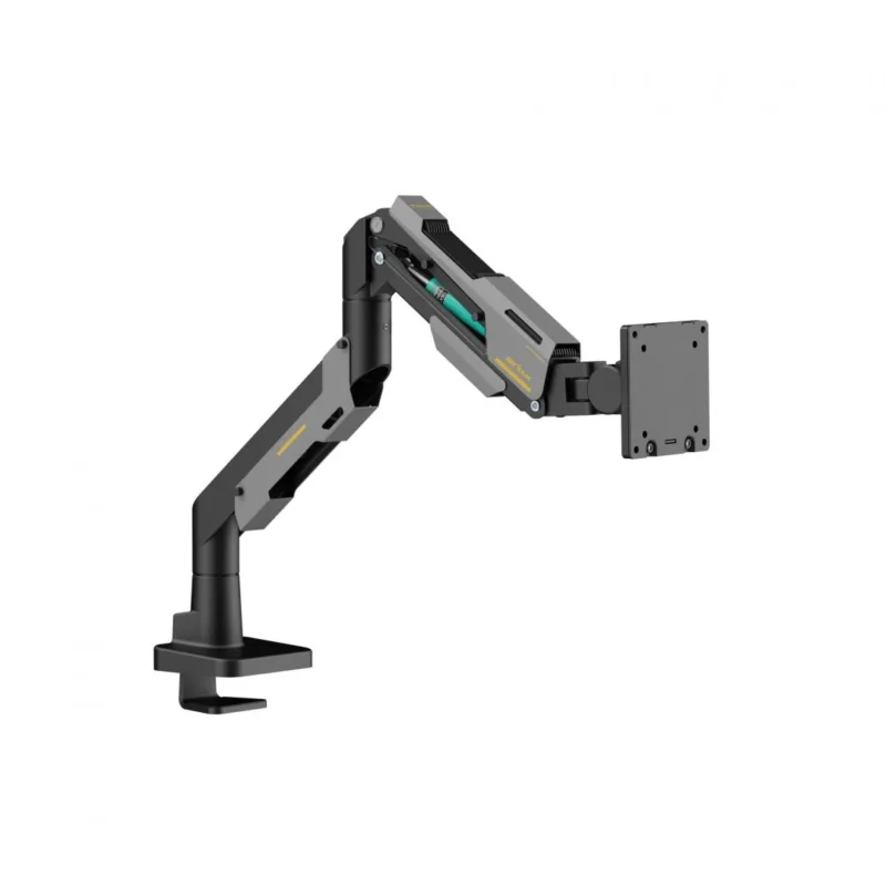 SRXA-MM101-C012GR_02 Suport monitor Serioux SRXA-MM101-C012GR, arc cu gaz, compatibilitate dimensiune ecran 24"-57", greutate maximă suportata: 2~30 kg, VESA: 75x75, 100x100, 100x200, 200x100, 200x200, inclinare: +70°~-45°, pivotare: +90°~-90°, rotația ecranului: 360°