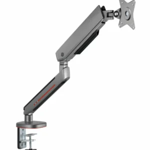 Brat pentru monitor, Material: Oțel, Aluminiu, Plastic, Suprafață finisaj : acoperire cu Pulbere, Culoare: Alb Texturat Fin, Gri Spațial, Dimensiune compatibila ecran: 27"-45", tehnologie arc, Greutate maxima (pe ecran): 5~14 kg, Greutate maxima pentru ecran curbat (pe ecran): 5~12 kg