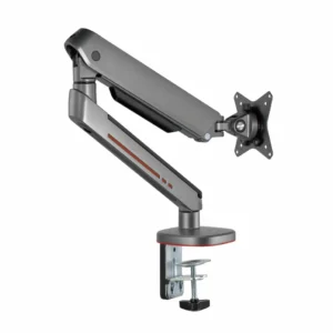 Brat pentru monitor, Material: Oțel, Aluminiu, Plastic, Suprafață finisaj : acoperire cu Pulbere, Culoare: Alb Texturat Fin, Gri Spațial, Dimensiune compatibila ecran: 27"-45", tehnologie arc, Greutate maxima (pe ecran): 5~14 kg, Greutate maxima pentru ecran curbat (pe ecran): 5~12 kg
